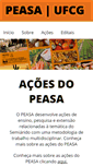 Mobile Screenshot of peasa.paqtc.org.br